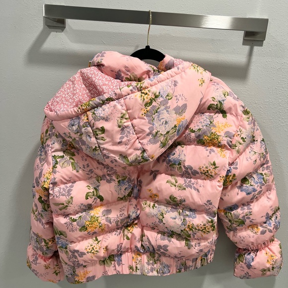 TCEC Pink Floral Puffer Jacket - Picture 3 of 4